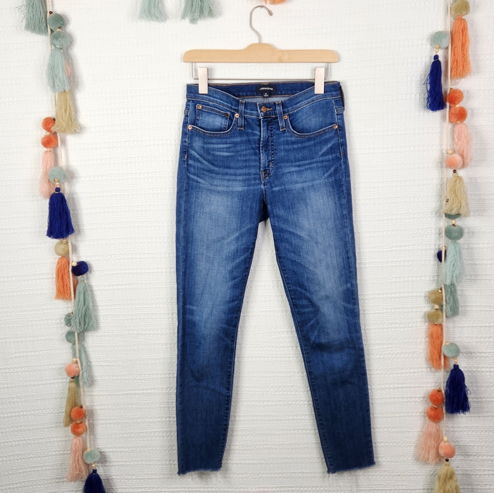 J. Crew 9" High Rise Toothpick Jean - Picture 3 of 7
